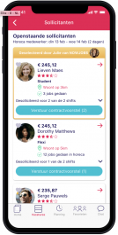 Elite Match voorbeeldscherm