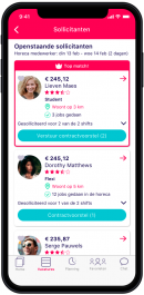 Top Match voorbeeldscherm