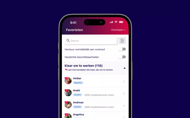 Beheer je flexibele poule Beheer je flexibele poule